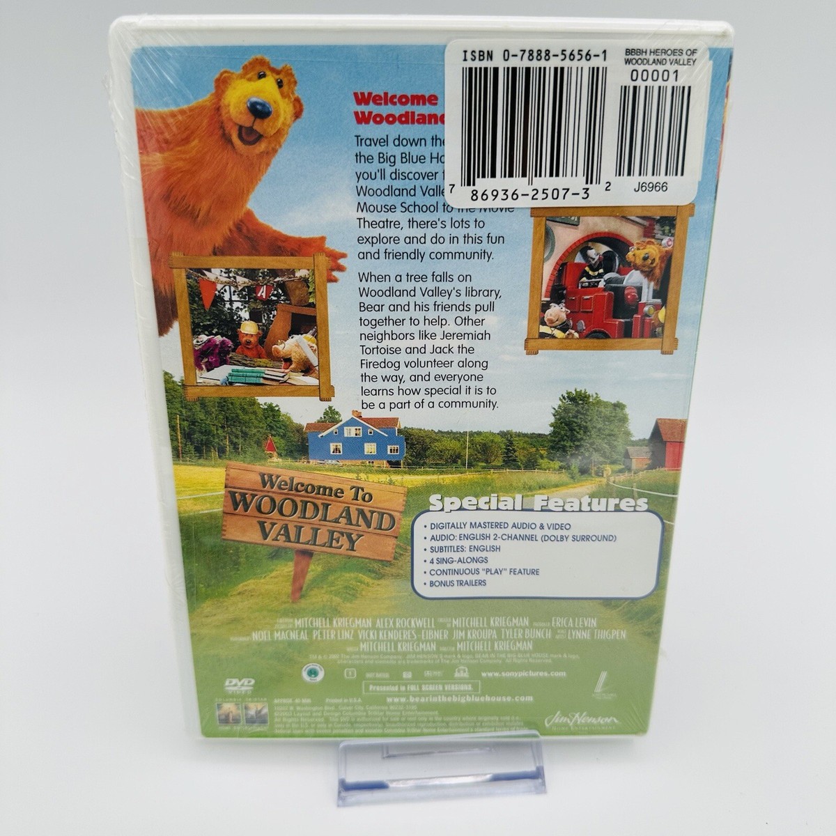 BEAR IN THE BIG BLUE HOUSE: HEROES OF WOODLAND VALLEY [2002] DVD