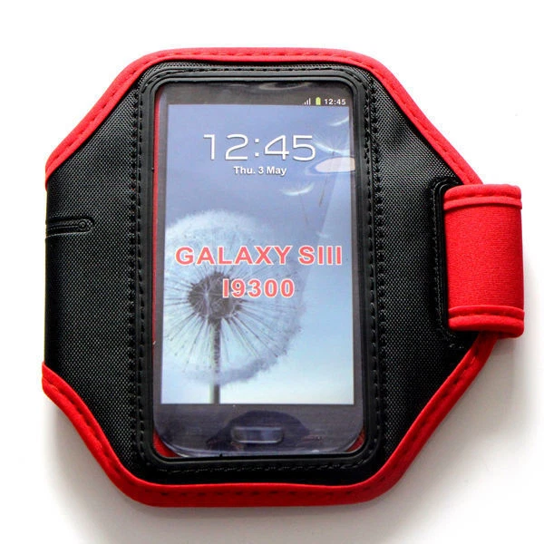 Samsung Galaxy S3 SIII i9300 Gimnasio Brazalete Deportes Correr Impermeable Estuche Cubierta Foto 3 de 4