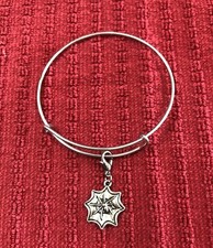 Spider Web Halloween Bracelet.