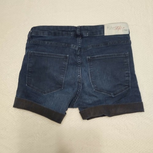 Pure Style Size 3 Girls Blue Jeans Short - Picture 2 of 9