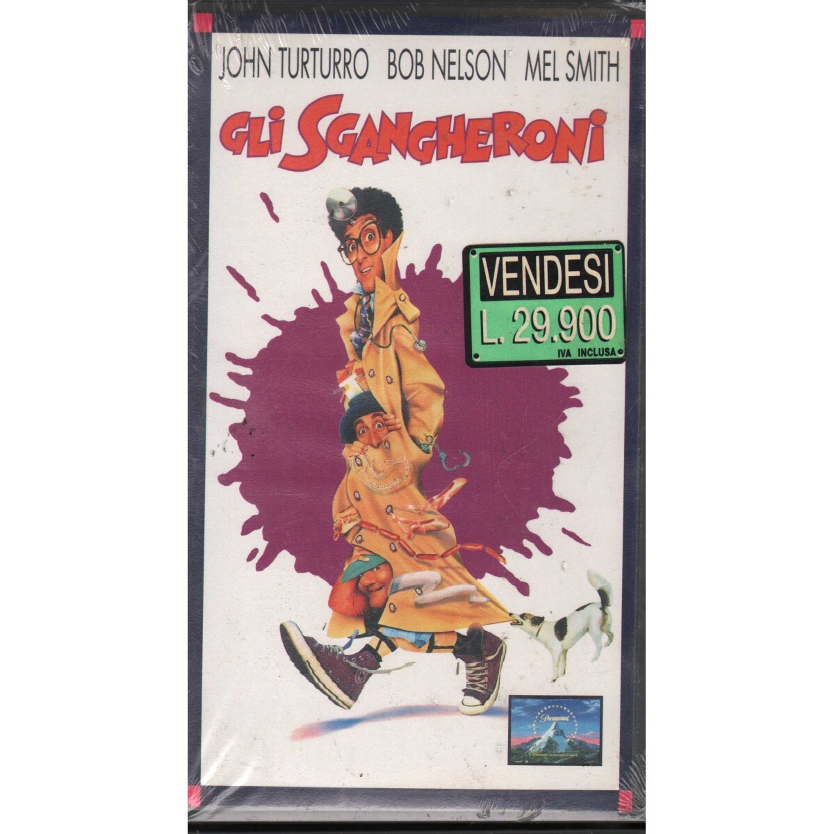 Gli Sgangheroni VHS Dennis Dugan Univideo - PVS70372 Sealed