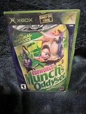 Oddworld Munch's Oddysee Microsoft Xbox, 2001 Complete GREAT CONDITION 