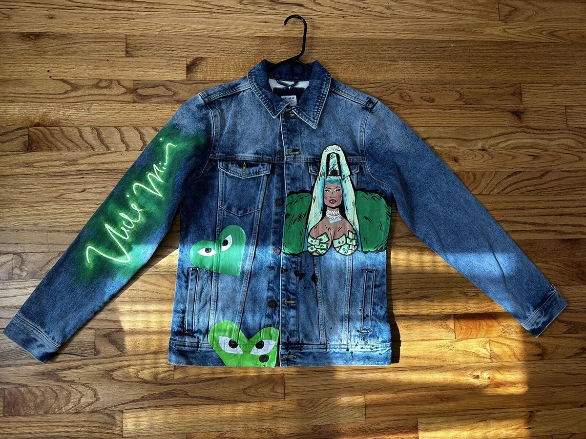 Veste en online jean nicki