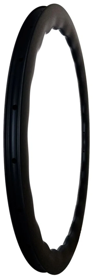 Llanta de carbono 700C 28 mm ancho 45 50 mm 55 60 mm disco profundo freno V ruedas sin cámara Foto 3 de 4