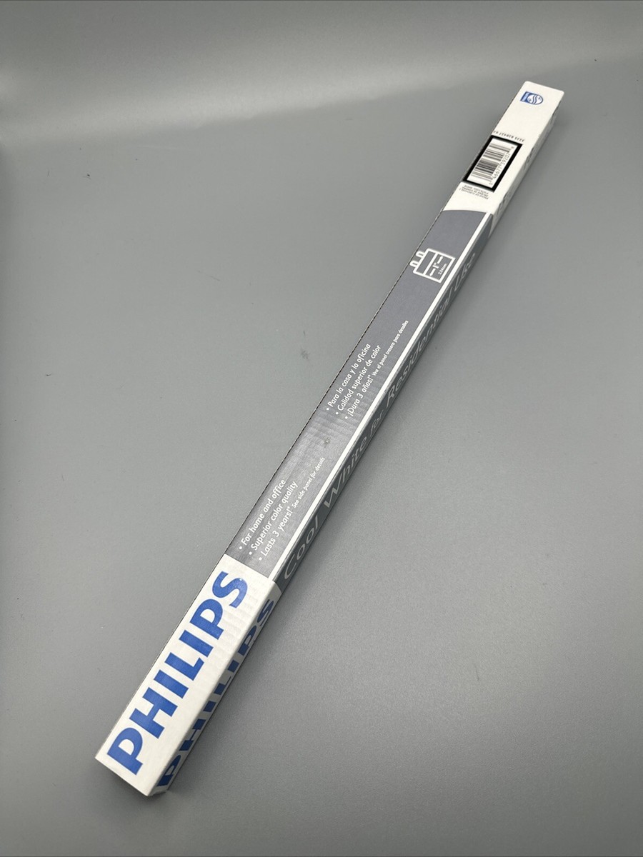 Phillips 15-Watt 18 in. Linear T8 Fluorescent Tube Light Bulb Cool
