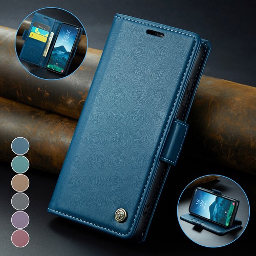 For Samsung S25 Ultra S24 FE S23 S22 S21 Leather Magnetic Flip Wallet Case Cover - 第 1/30 張圖片