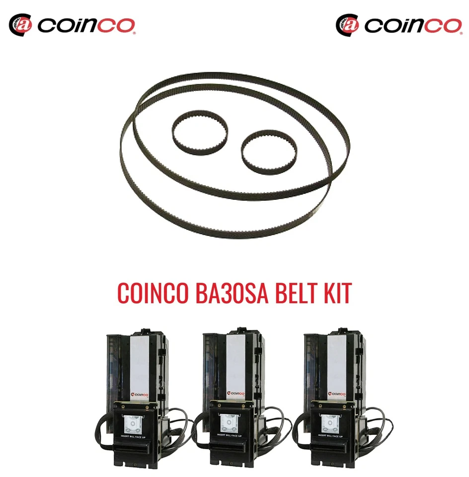 Coinco BA30SA Bill Validator/Bill Acceptor Belt Kit