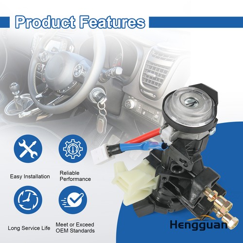Ignition Lock Switch Set Assembly w/2 Keys 81910-B2100 for Kia Soul 2014-2019 - Picture 4 of 24