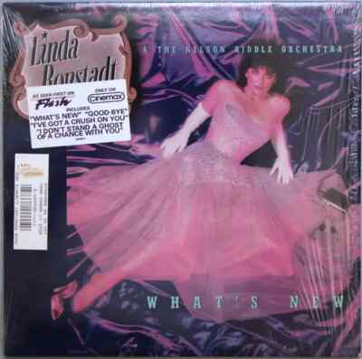 Linda Ronstadt & Nelson Riddle And His Orchestra Whats New Asylum Vinyl LP