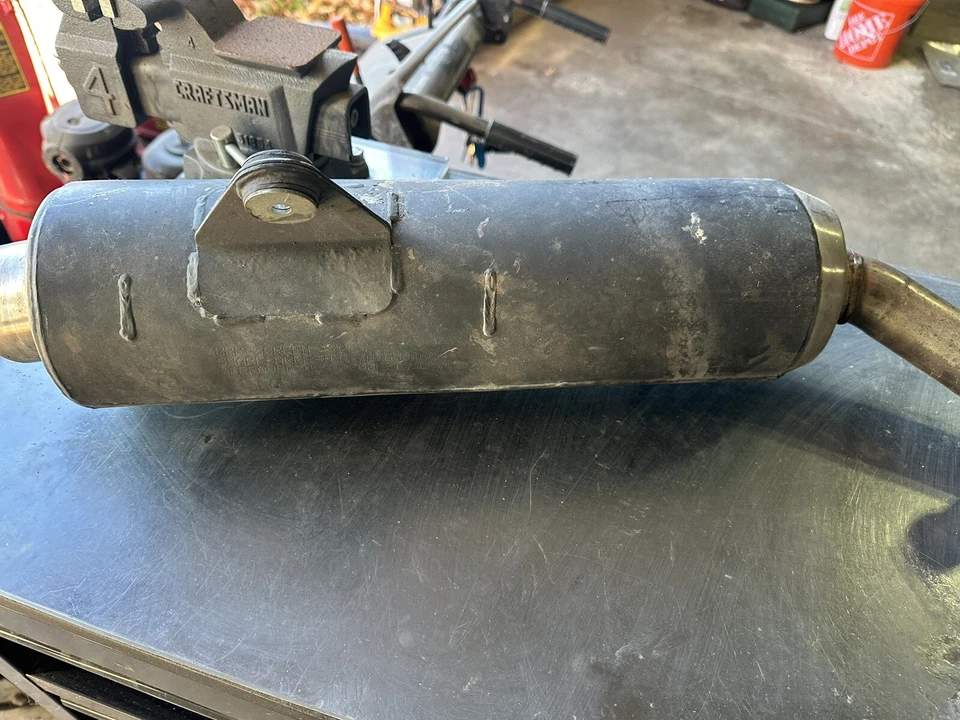 2008 Can am Ds450 Stock Exhaust & Header. - Image 4 of 4