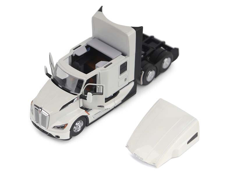 COSTCO トレーラー模型 ホワイト Kenworth T680 - Pearl White Diecast 1:50 Scale Model - Diecast