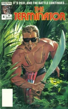 The Terminator #4 By Herman Tenney Skynet 2031 Rain Forests NOW Comics 1989