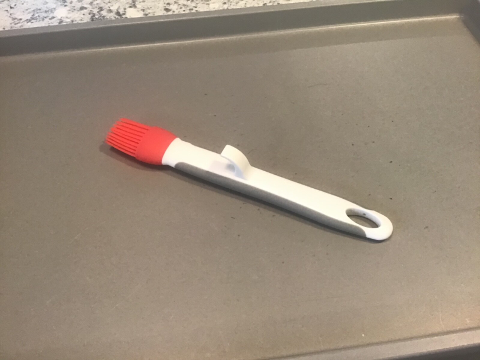 PAMPERED CHEF Silicone BASTING BRUSH #1755 Grill Marinade BBQ Sauce EUC