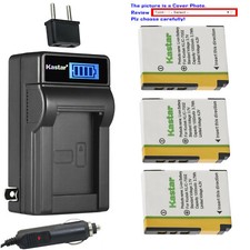 Kastar Battery LCD AC Charger for Kodak KLIC-7002 K7002 Kodak EasyShare V530