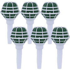 6 PCS Bouquet Holders Foam Floral Handle for Bridal Fresh Silk Flowers DIY
