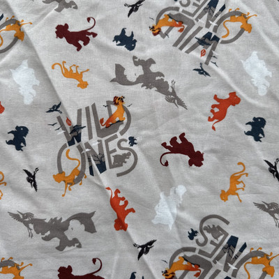 Disney Jr Lion Guard King Cotton Fabric Per Yard (18 x42 ) New