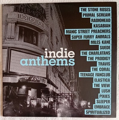 Indie Compilation Indie Anthems 2017 Gatefold Ex. Condition Double LP Vinyl.