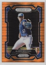 2024 Panini Prizm Orange Pulsar Prizm /399 Blake Wolters #150 12u8