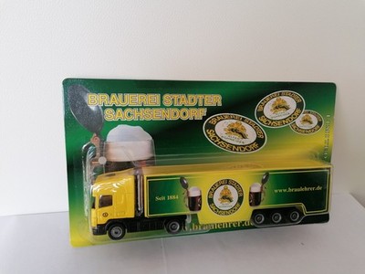 Stadter Sachsendorf Werbetruck 1:87 - Scania 124L 420 Sattelzug - OVP