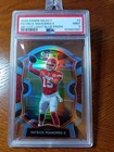 2020 Select Lt. Blue Die Cut Prizm PATRICK MAHOMES PSA 9