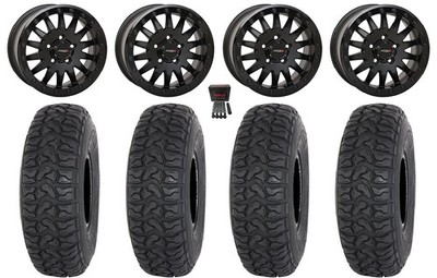System 3 SB-8 Bdlk 15''Wheels Bk +38mm 35''Chicane LT Tires U10 Pro/U10 XL Pro