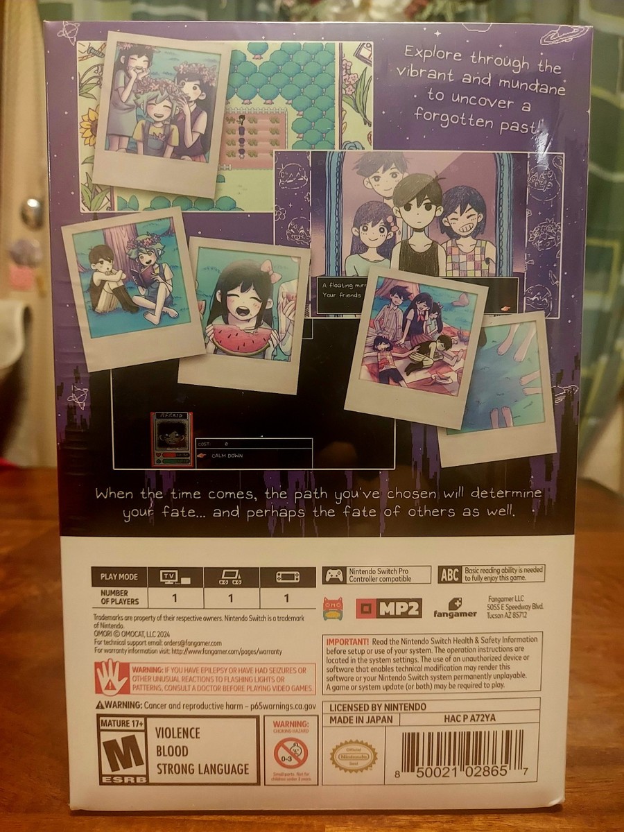 Omori Collector's Edition For Nintendo Switch Brand New / Sealed