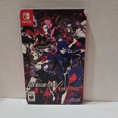 SEGA Shin Megami Tensei V: Vengeance SteelBook Edition Nintendo Switch (CIB)