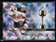 2021-22 Upper Deck MVP #HA-10 Jack Hughes New Jersey Devils Hart Attack Card