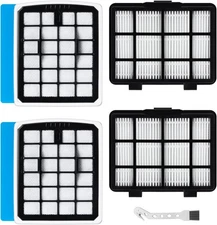 4 Pcs HEPA Filters Replacement Parts for Eureka NEN180 NEN186BL Bagless