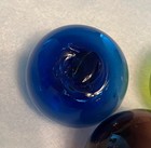 3 Vintage Authentic Glass Balls Japanese Fishing Float 3 ½” Dia. with Pontil — photo 4