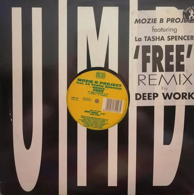 Mozie B Project Featuring La Tasha Spencer Free (Remix) Vinyl Single 12inch