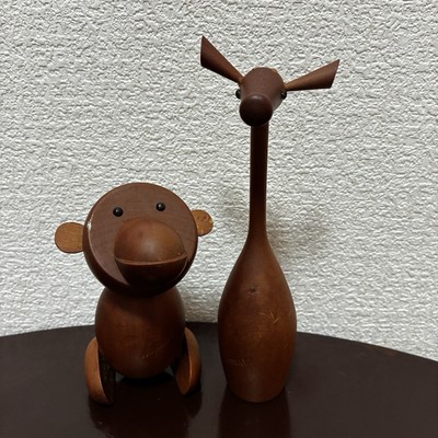 Senshukai Royal Pets Set of 16 Wooden Animals Scandinavian Goods