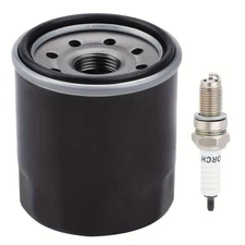 DPR8EA-9 Spark Plug HF303 Oil Filter Fits Kawasaki Fits Honda Fits Yamaha