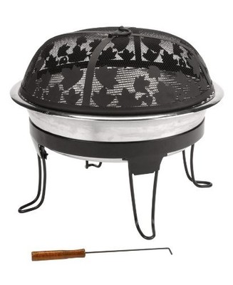 Coleman Pack-Away Portable Fireplace and Grill - Backyard Bonfire Coleman Pack-Away Portable Fireplace and Grill - Backyard Bonfire