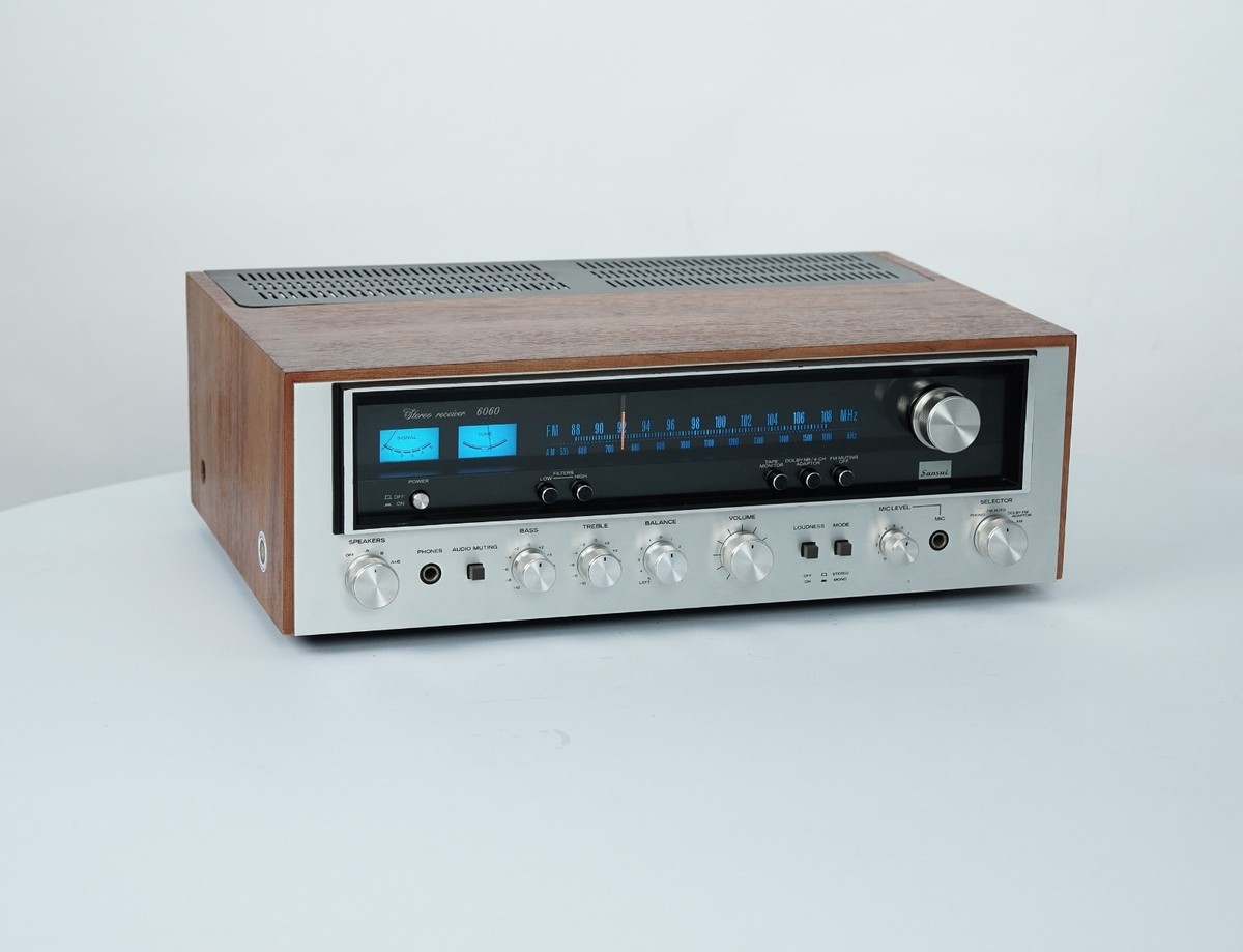 SANSUI 6060 VINTAGE STEREO RECEIVER – FULLY RESTORED & SERVICED