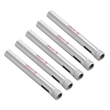 5x 6mm Diamond Drill Bit Hole Saw for Glass Tile Porcelain Marble Ceramic Bottle