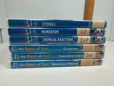 Bill Nye Eyeball Momentum Chemical Reactions Cloning Pseudoscience DVD's