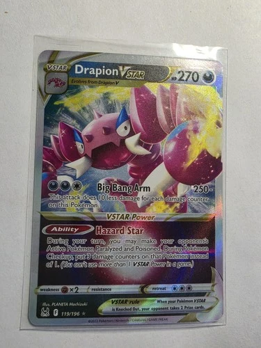 SWSH11: Lost Origin #119/196 Drapion VSTAR