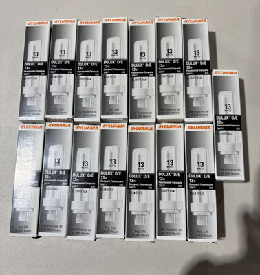 Sylvania Dulux D/E 13W 20671 CF13DD/E/835 2-PIN Compact Fluorescent Bulb G24q-1