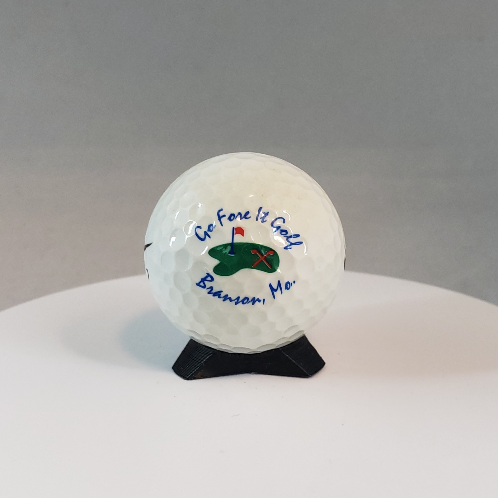 Go Fore It Golf Branston Missouri - Vintage Logo Golf Ball - Collectable / Rare