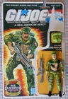 Vintage 1985 GI Joe Leatherneck V-1 Figure 100% Complete W/ Card Back ARAH!
