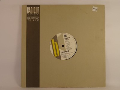 CACIQUE DEVOTED TO YOU (140) 3 Track Promo 12'' Single including Picture Sleeve D