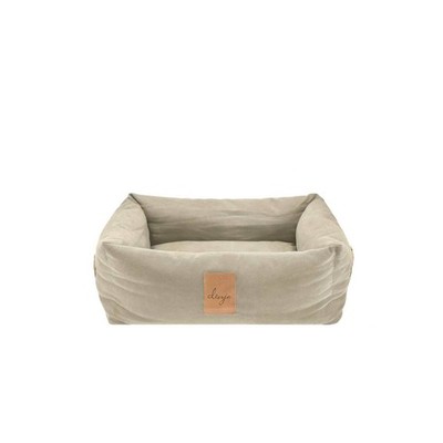 Hundebett Hundekissen Canvas sand beige 60x45cm DENJO DOGS Classic Nest