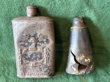 Antique Powder Flasks.