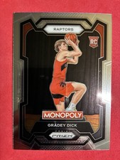 2023-24 Panini Prizm Monopoly - Gradey Dick #84 (RC) Free Shipping/Toploader