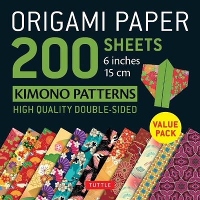 Tuttle Publishi Origami Paper 200 sheets Kimono Patterns 6 (15 (Loose-Leaf Book)