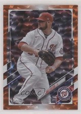 2021 Topps Update Orange Foil 218/299 Jon Lester #US100 0s62