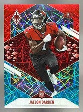 2021 Panini Phoenix Jaelon Darden Fire And Ice Lazer /50 #135 RC Buccaneers