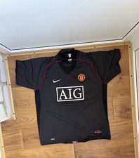 Vintage Manchester United Jersey 2007/2008 Away Football Shirt Nike Mens sz XL