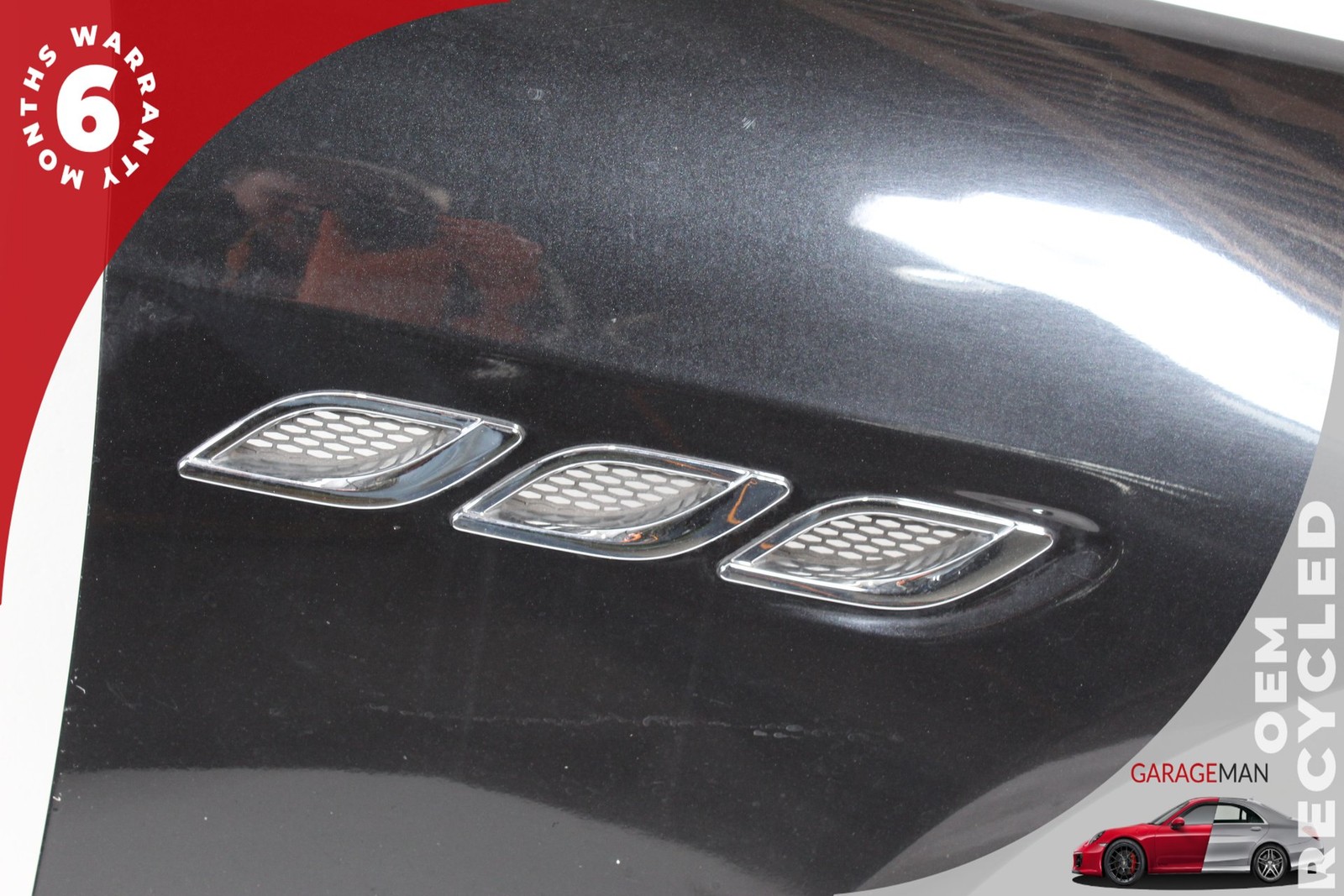 2014-2024 Maserati Quattroporte Front Right Fender Panel Black 673002036 OEM